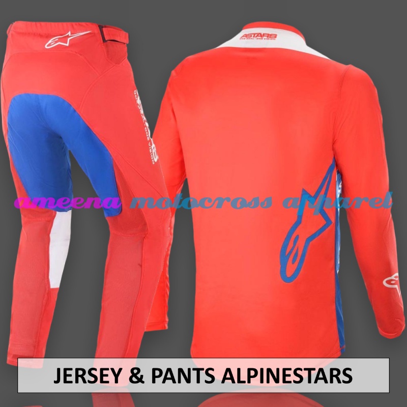 Jersey Custom Nama - Jerseyset Stelan - Jersey Celana Motocross - Jerseyset Stelan - Jersey Trail - Jersey Pants MX Adventure - Jersey Premium -AS031