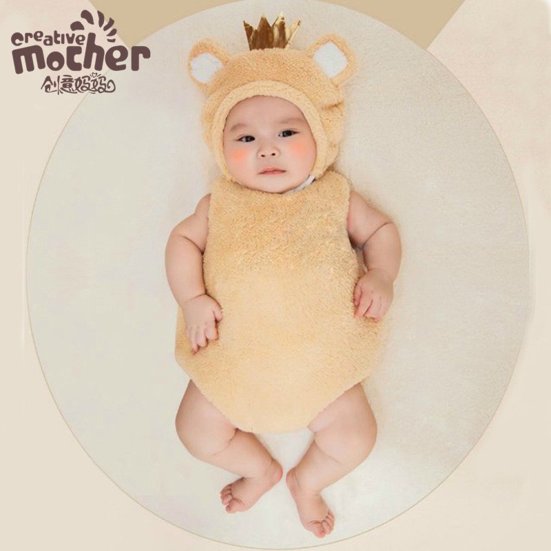Hot Sale Pakaian Bayi Baru Lahir Laki Laki Perempuan Desain Kartun Untuk Properti Fotografi Z 79 Shopee Indonesia