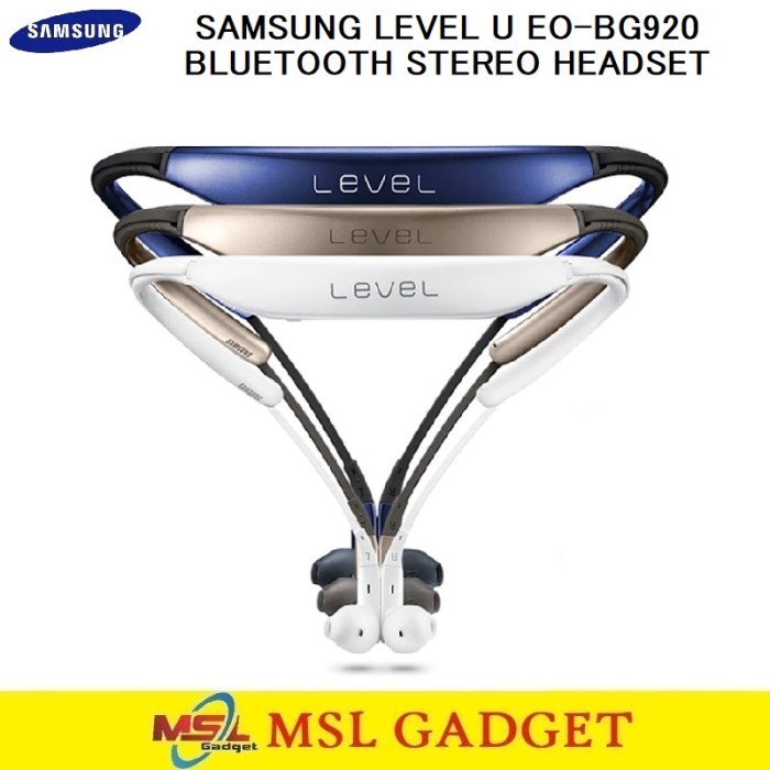 Samsung Level U EB-BG920 Headset Bluetooth Stereo Neckband Original