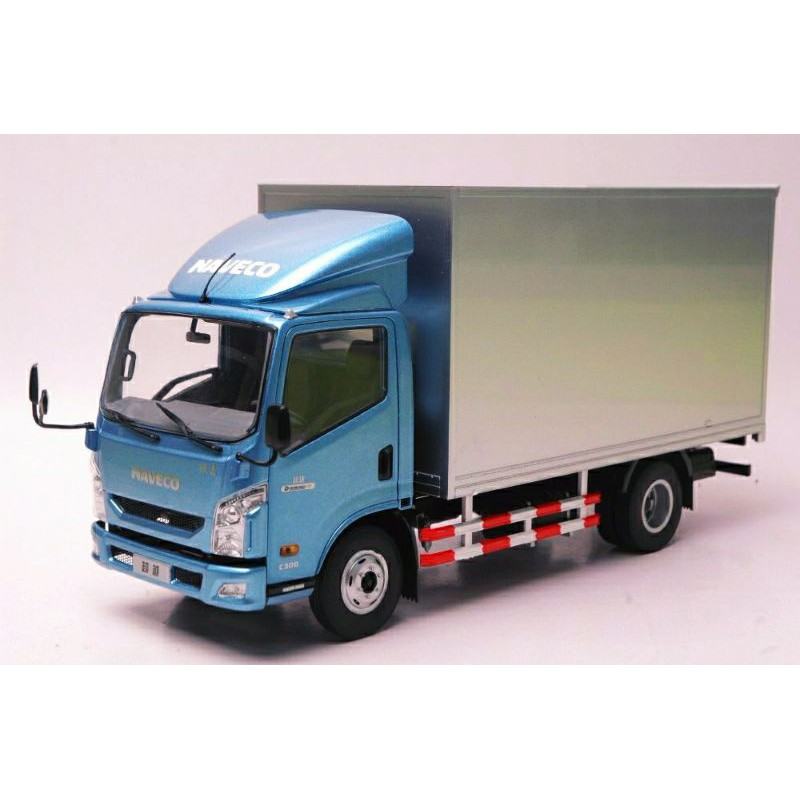 Miniatur Diecast Truk Box Canter Truck 1:18 Harga Murah