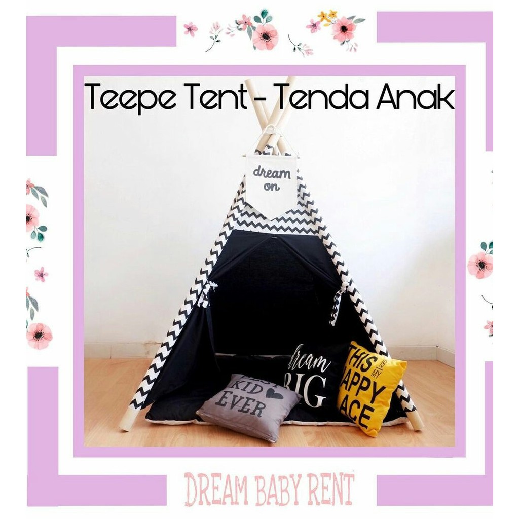 Sewa Mainan Teepee Tent - Tenda Anak
