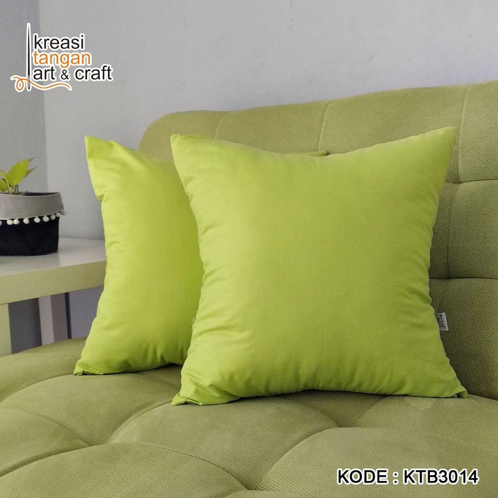 SARUNG BANTAL SOFA POLOS 30x50 40x40, 45x45, 50x50, 60x60, 70x70 Royal Red KTB3014