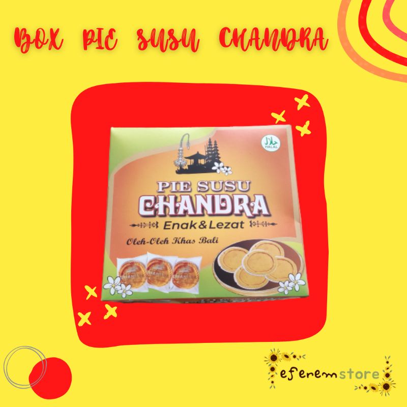 

Kardus Pie Susu Chandra / Pie Susu Candra
