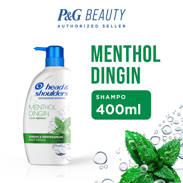 Head & Shoulders Shampoo Cool Menthol Anti-Dandruff 400 ml