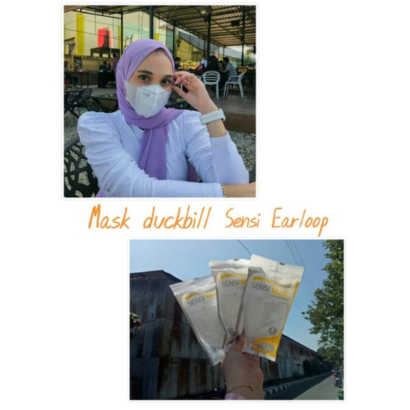 Masker Duckbill sensi/6pc