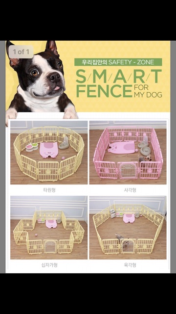 Smart fence korea, kandang atau pagar anjing