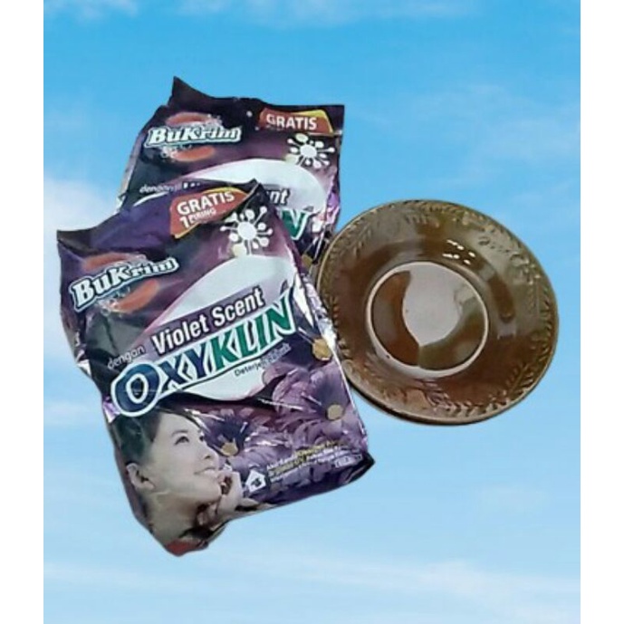 Detergen Bukrim oxyklin 725gr free piring keramik