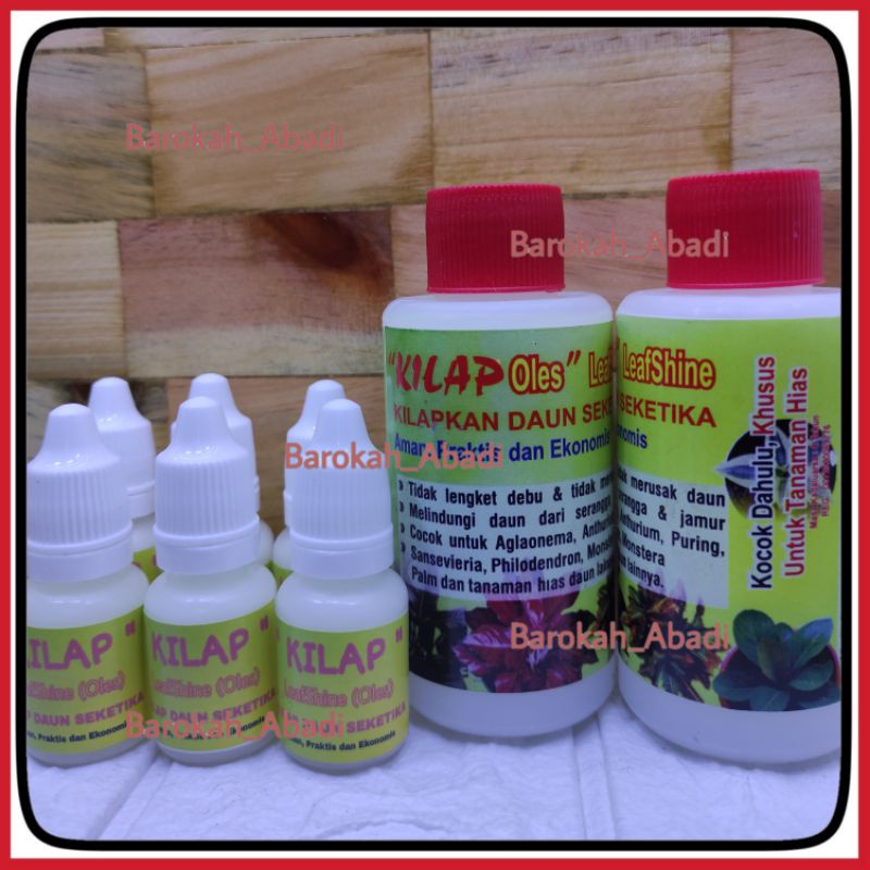 Leafshine KILAP Original Repack 10ml - Pengkilap/ Semir Daun dan Penggusir Hama