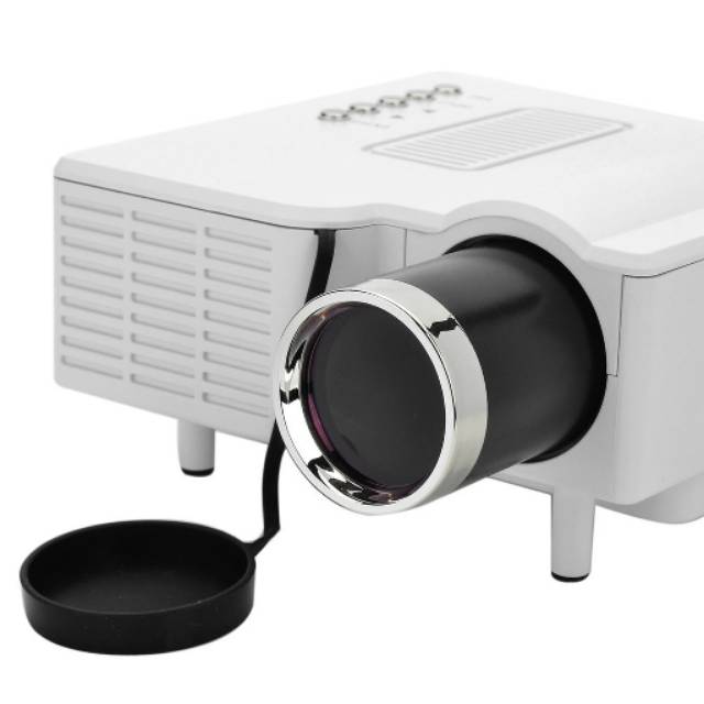 Mini LCD LED Projektor UC28+ . Home theater PC Laptop VGA USB SDcard . MP3 MPEG4 FLV AVI MWA player