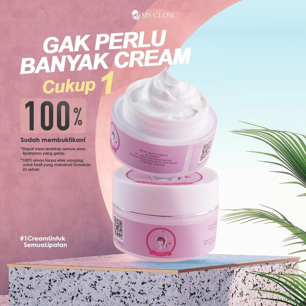 Underarm MS Glow/ Pemutih ketiak Ms glow