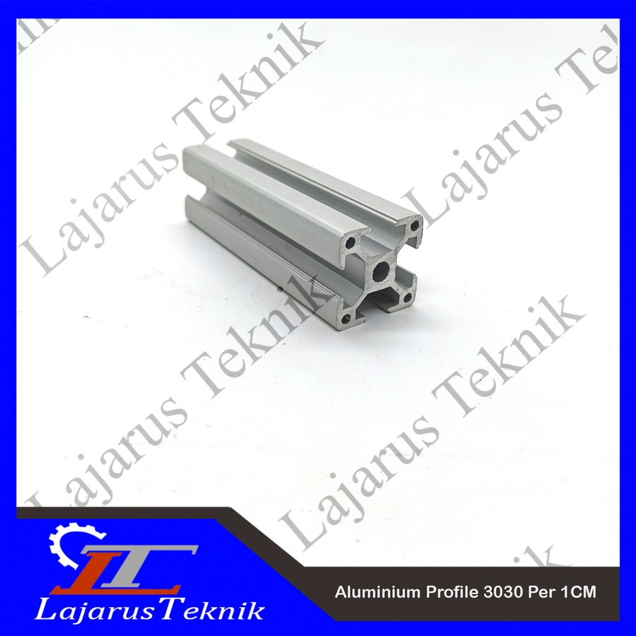 Alumunium Profile 3030 / 30 30 / 30x30 T-Slot / T Slot / TSlot Extruder , per 1 cm/Aluminium 3030