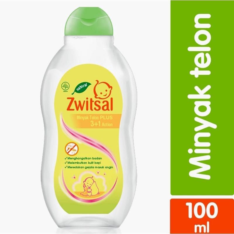Zwitsal minyak telon plus 3 in 1/Minyak telon Plus Zwitsal
