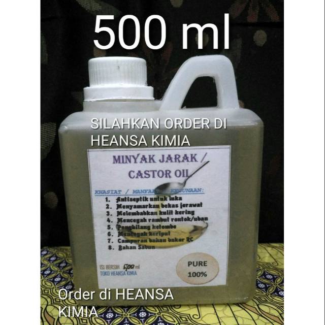 CASTOR OIL - MINYAK JARAK 500ML