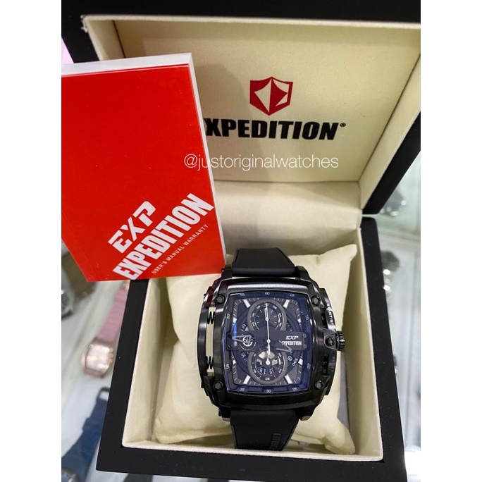 Jam Tangan Pria Expedition E3008 E 3008 M All Black Original Storesuhardi_