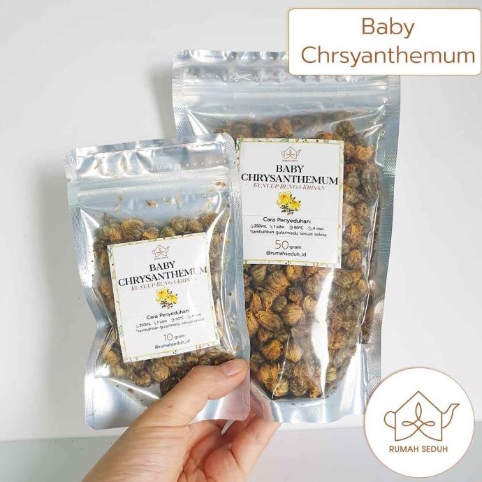 

[COD] 50gr Baby Chrysanthemum Dried Flower / Teh Kuncup Bunga Baby Krisan [COD]