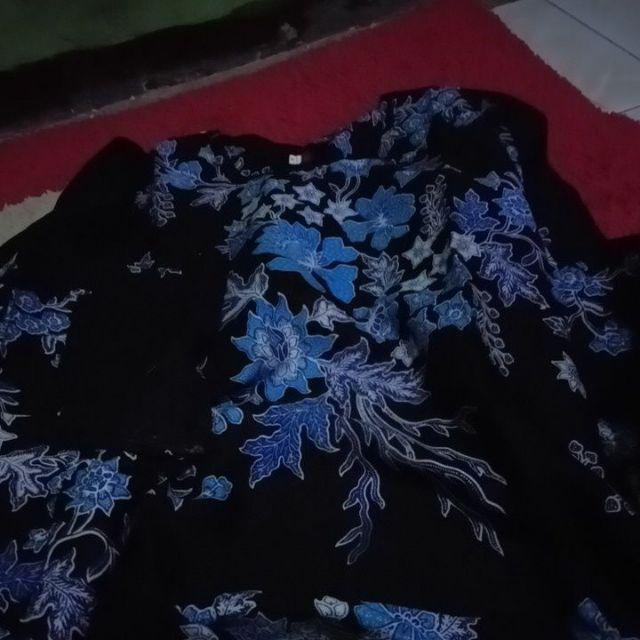 (dua Warna)batik Couple  Keluarga Ayah Ibu Dan Anak Murah Berkualitas Istimewa Motif Cibulan