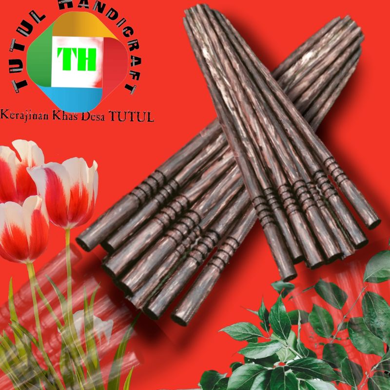 sumpit kayu aren propil 23 cm