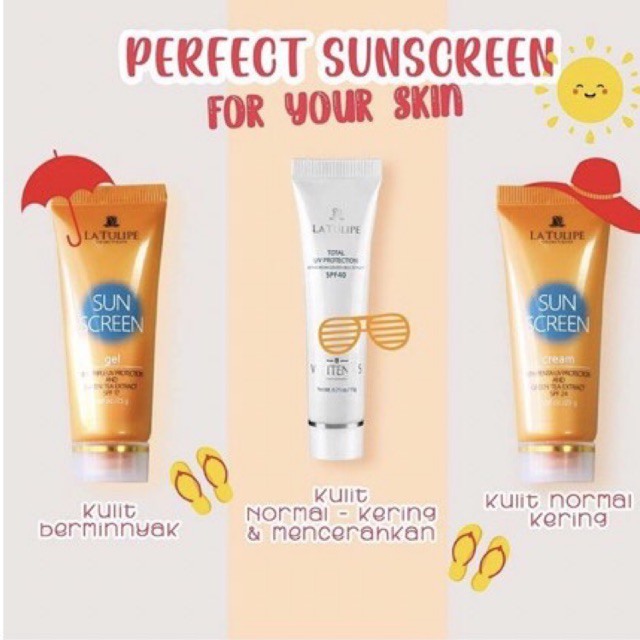 La Tulipe Sunscreen Cream