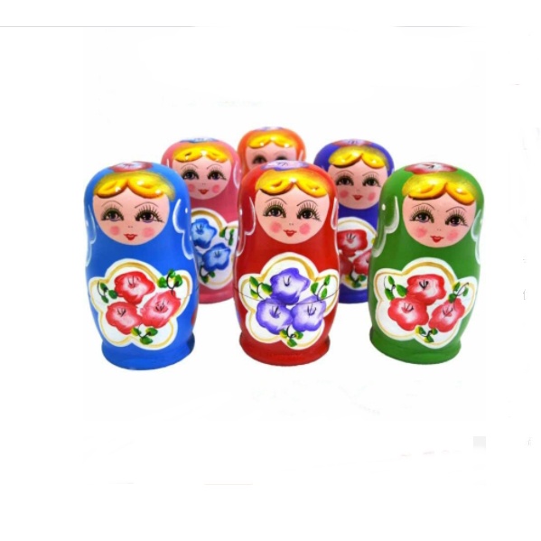 Boneka Rusia MATRYOSHKA 5 Susun Import Kado Unik Boneka kayu