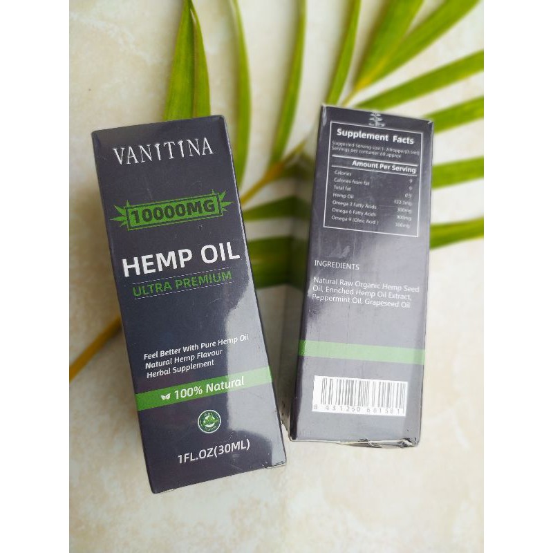 HEMP OIL/ULTRA PREMIUM/ORGANIC