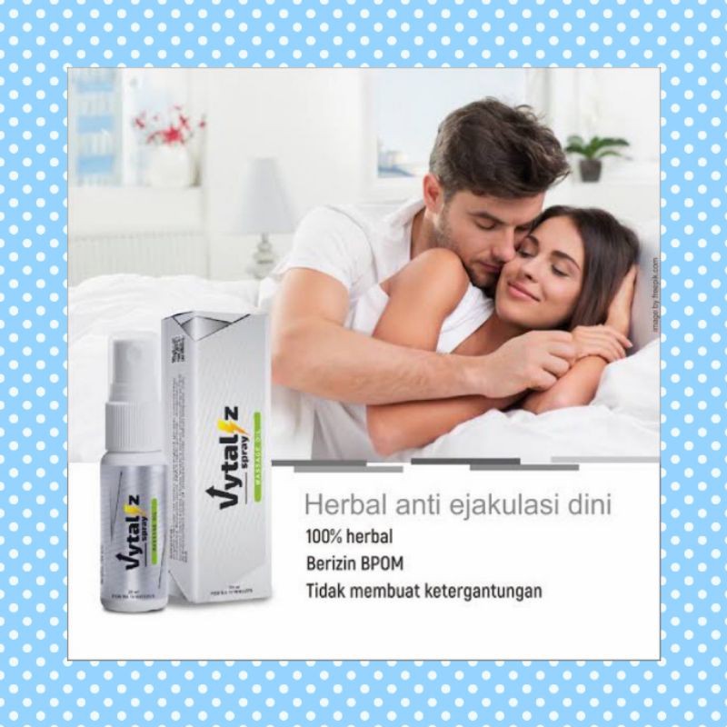 VYTALIZ SPRAY ASLI ORIGINAL HERBAL SEMPROT PRIA