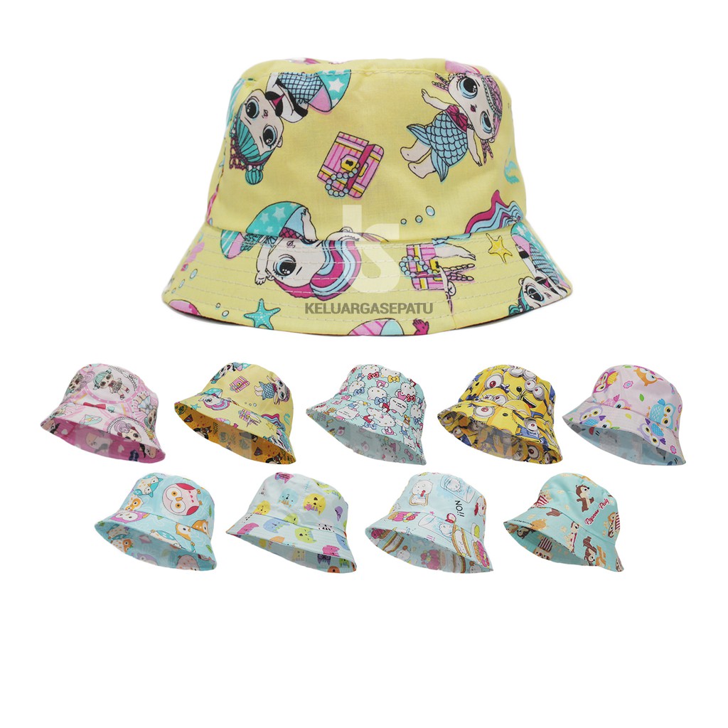 topibucket karakter topi anak topi musim semi topi anak