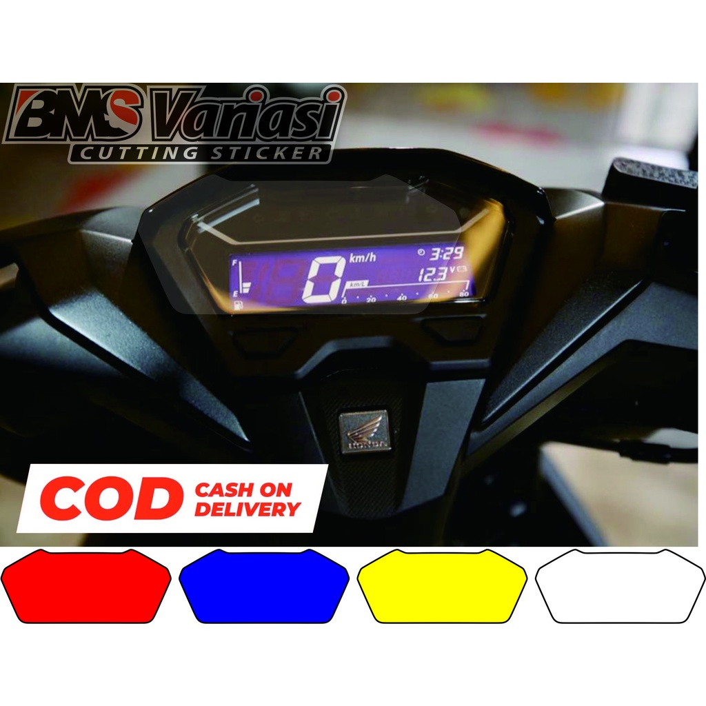 stiker anti gores spidometer VARIO 125/150 new 2021