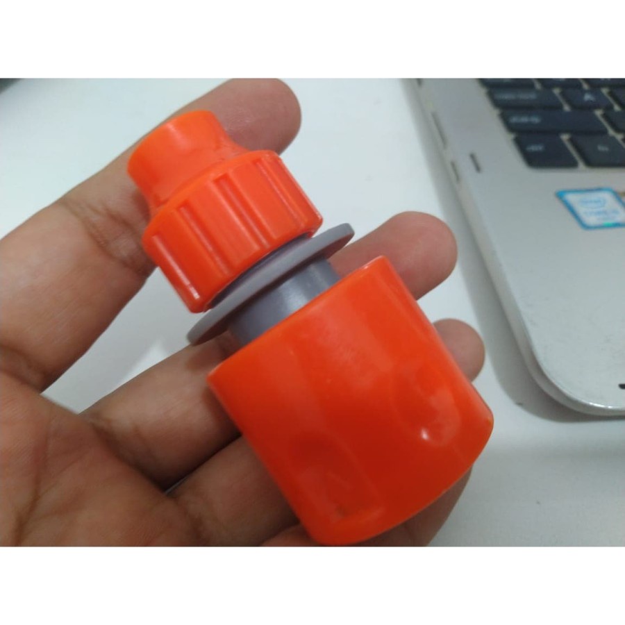 Konektor Quick release selang 8mm OD 8mm ID 5mm