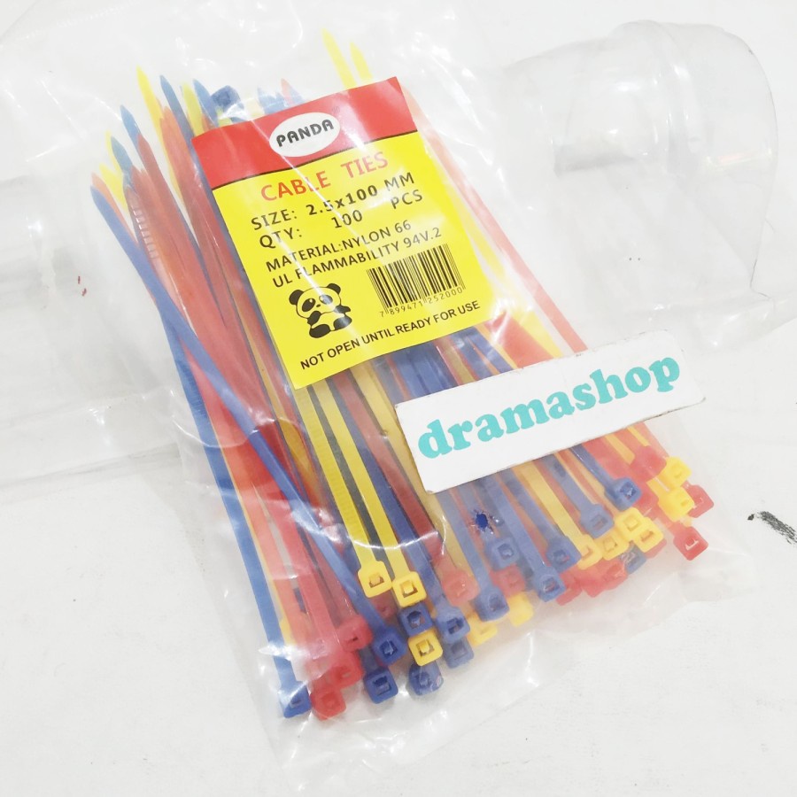 Kabel Tis Cable Tie Ties Insulok Insulock 100mm 10cm Warna