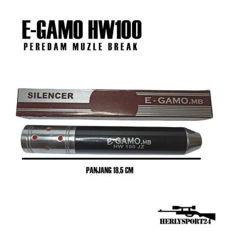 ,,,,,,,] PEREDAM EGAMO HW100 / GAMO MUZLE BREAK / PEREDAM PEMECAH SUARA