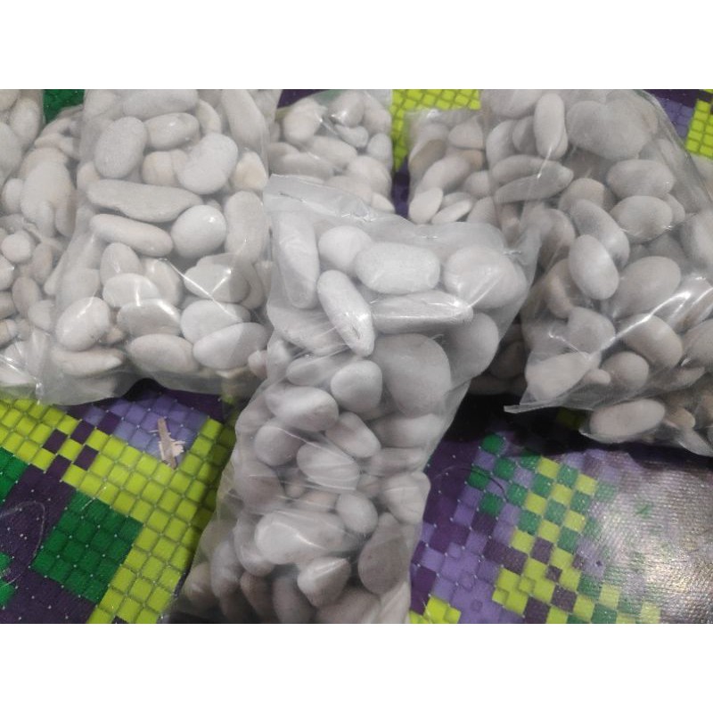 Batu Hias Tanaman Putih Besar Coral Repack 1kg