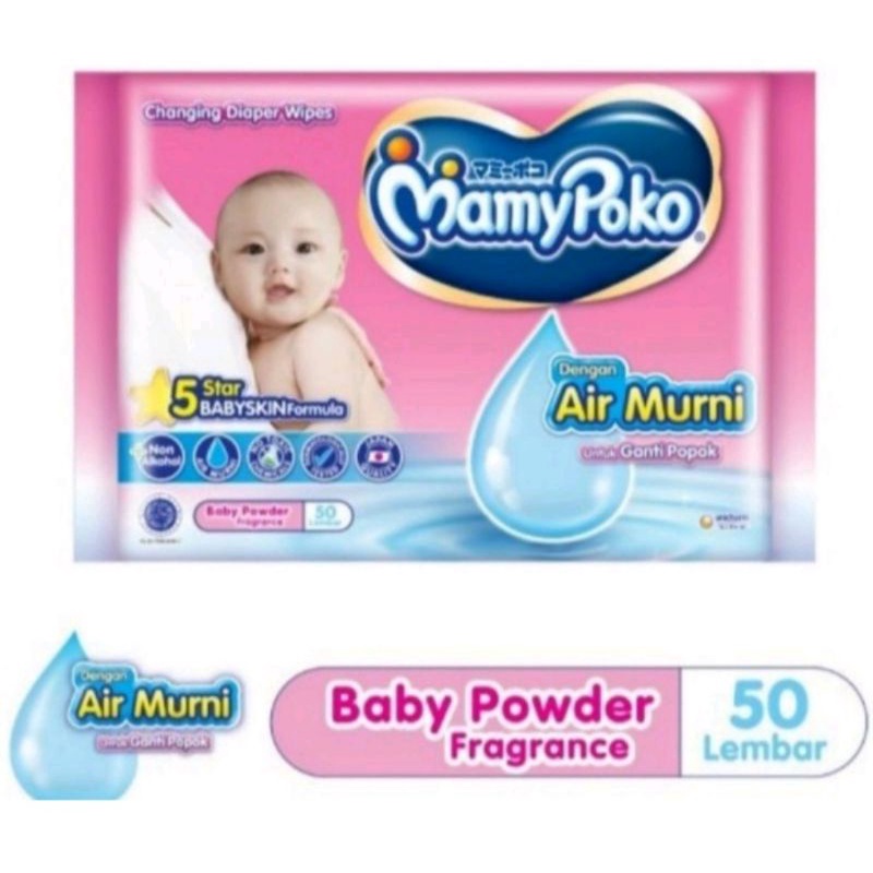 Tissue Basah MamyPoko Air Murni Fragrance