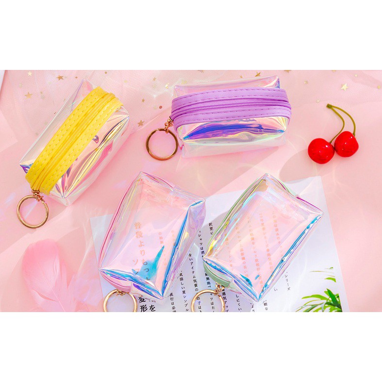 DOMPET KOIN LUCU HOLOGRAM/ HOLOGRAM MINI BAG