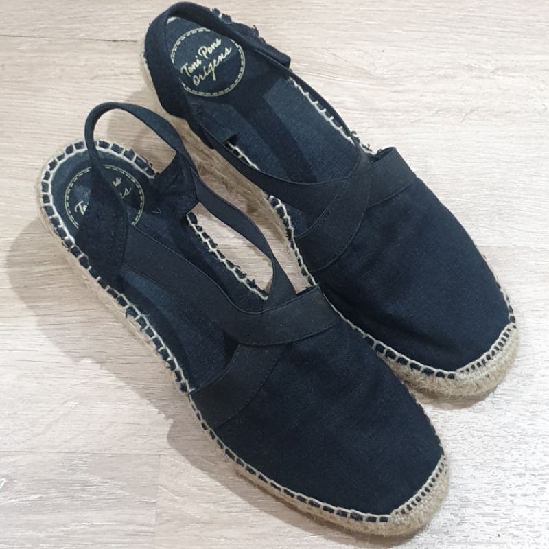 sepatu espadrilles wedges