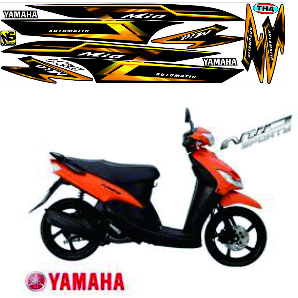 STRIPING MIO GOLD MIO OLD MIO SMILE ALL MIO MATIC STRIPING MOTOR