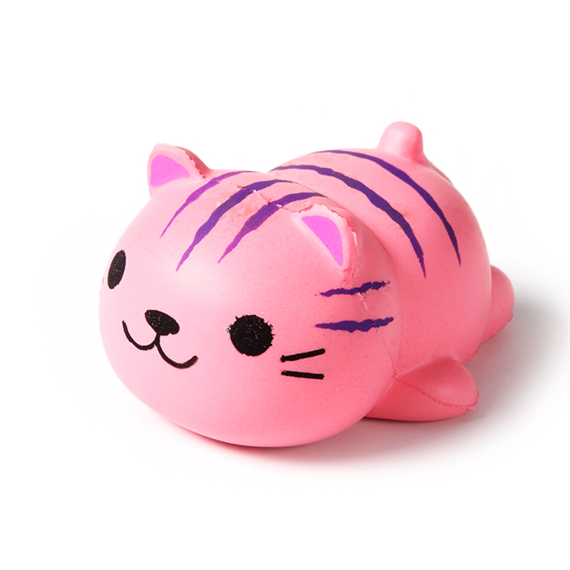 pink cat squishy