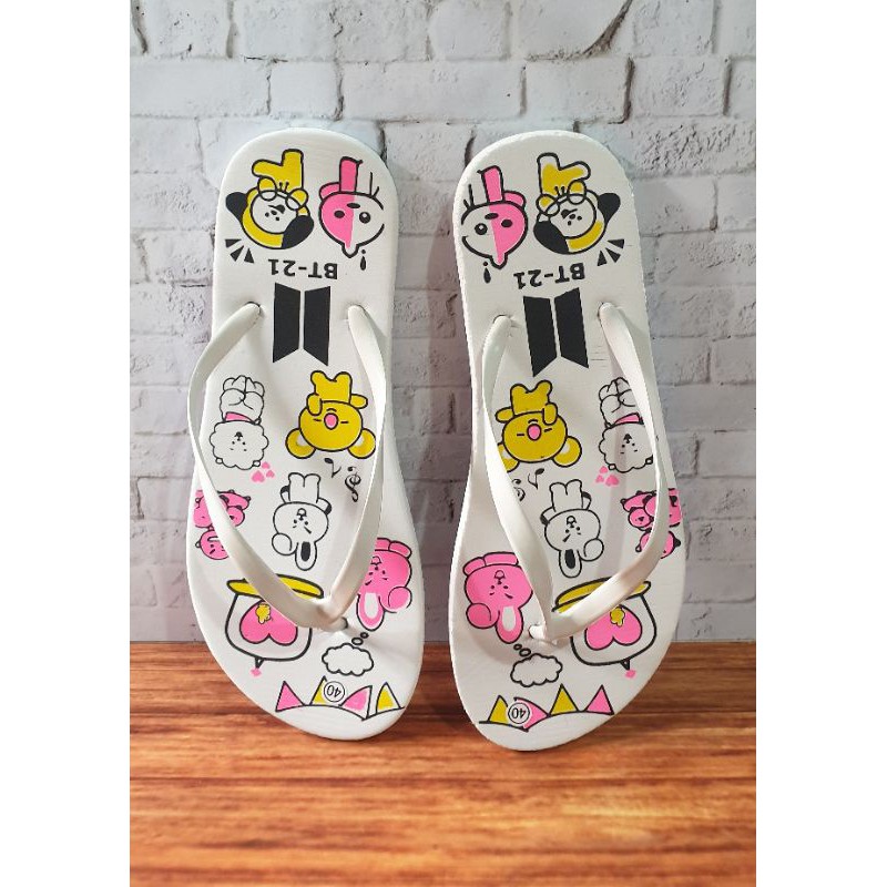 SANDAL SLIFFER JAPIT BT21 NEW