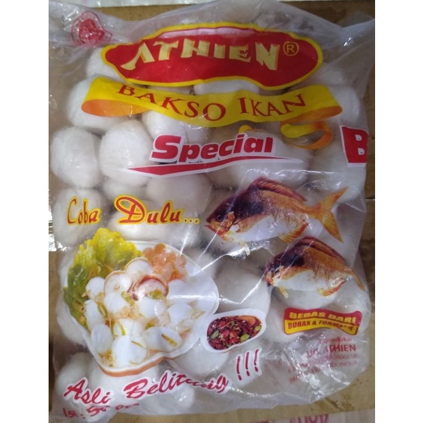 

Athien bakso ikan special B isi 50 700g