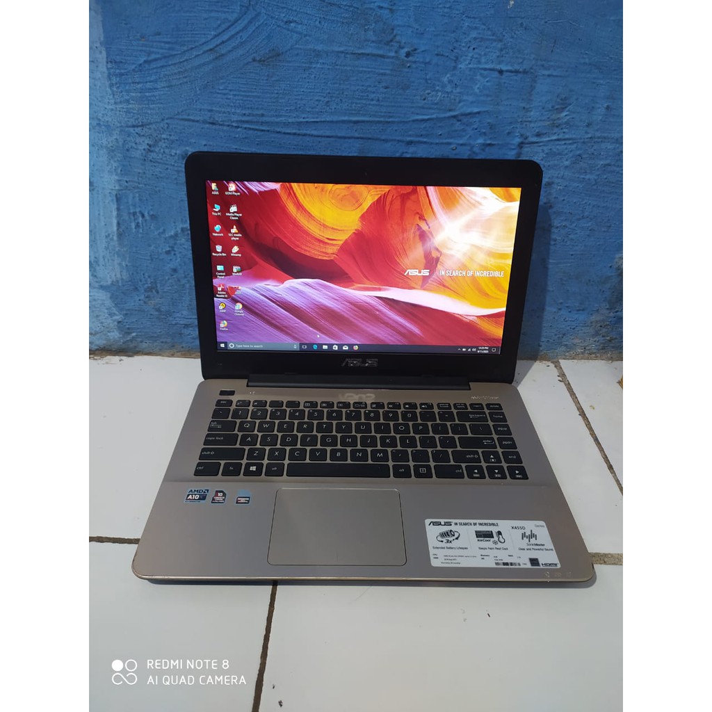 ASUS X455DG Black A10-8700P RAM 4GB HDD 1TB VGA R6 M340DX-2GB Second