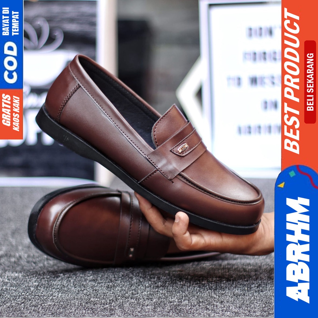 Abrhm Dts - Sepatu Formal Pria Casual Pantofel