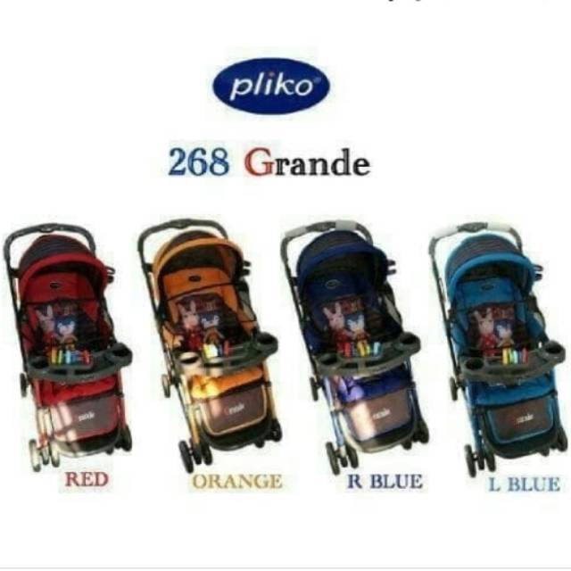 Stroller pliko grande 4in1 bisa ayunan apolo + dorong depan belakang