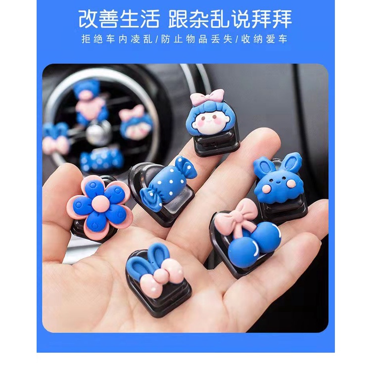 2pcs Kait Gantungan Taskantong Belanjaan Mini Multifungsi Untuk Belakang Jok Mobil
