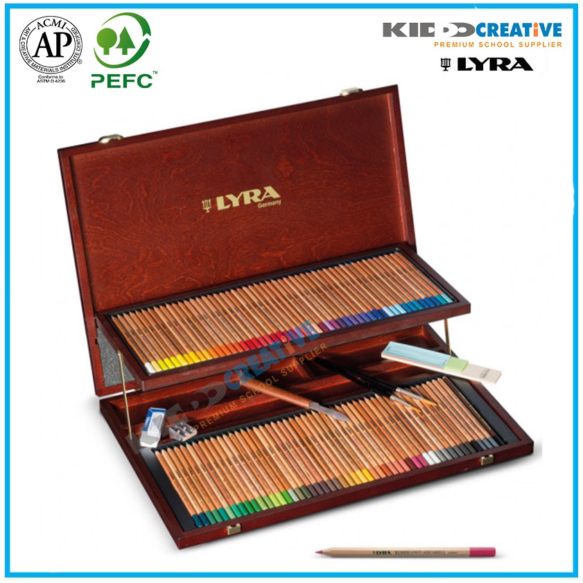 

LYRA PENCIL REMBRANDT AQUARELL WOODEN BOX