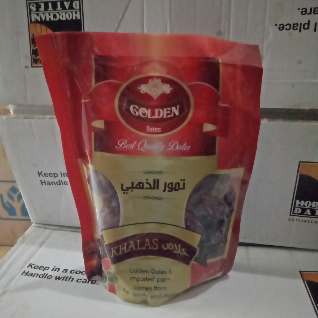 

Kurma GOLDEN Dates KHALAS Best Quantity Dates -250 GR