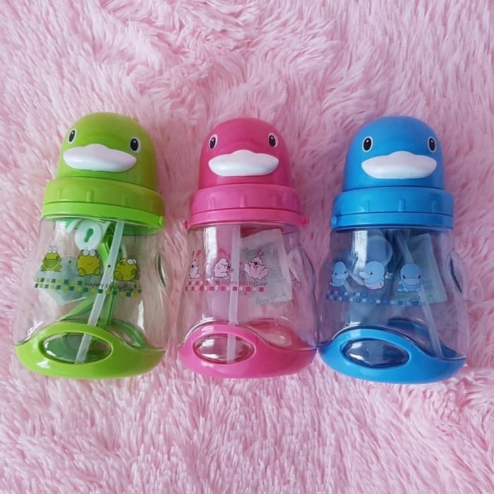 B43G LUCU BOTOL MINUM ANAK KARAKTER BEBEK 6026