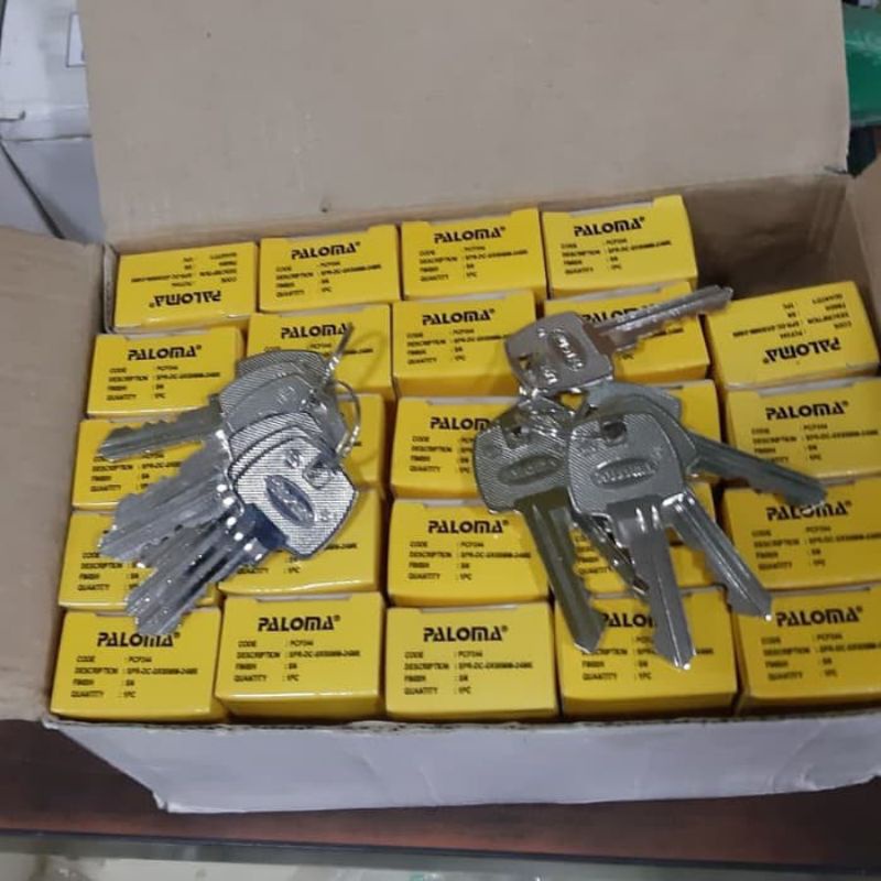Paket Silinder Kunci Pintu Rumah Paloma PCP 244 - 60mm 24 pc Kunci Silinder Kunci Standar