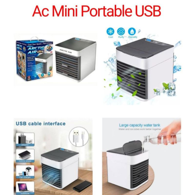 Ac Mini Portable Ac Mini Pendingin Portable Ac Mini Pendingin Ruangan Ac Mini Kamar AC mini USB