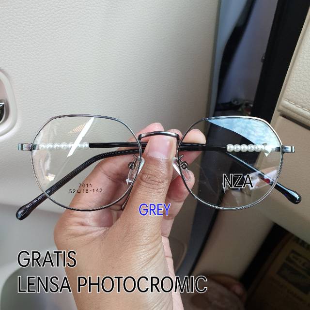 FRAME KACAMATA WANITA RETRO 7011 | KACAMATA MINUS | KACA MATA ANTI RADIASI | PAKET LENSA PHOTOCROMIC