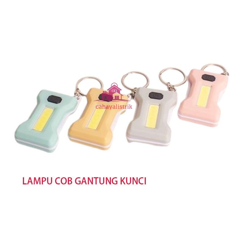 Lampu Camping Lampu Senter Model Gantungan Kunci gantungan kunci motor COB 450 Lumens