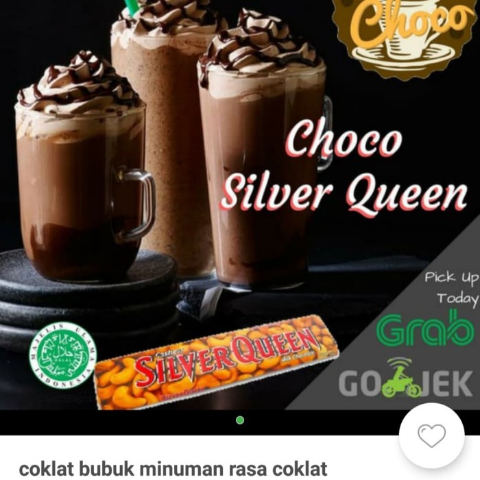 

ORIGINAL MURAH Coklat Bubuk Minuman Rasa Silverqueen 1 Kg